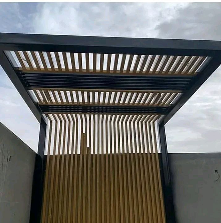 برجولة حديديده- تصميم فريد