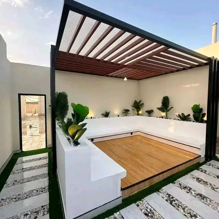 أحدث تصميمات المظلات في الرياض